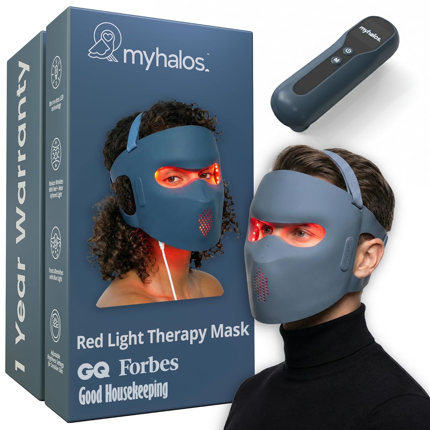Red Light Therapy Face Mask